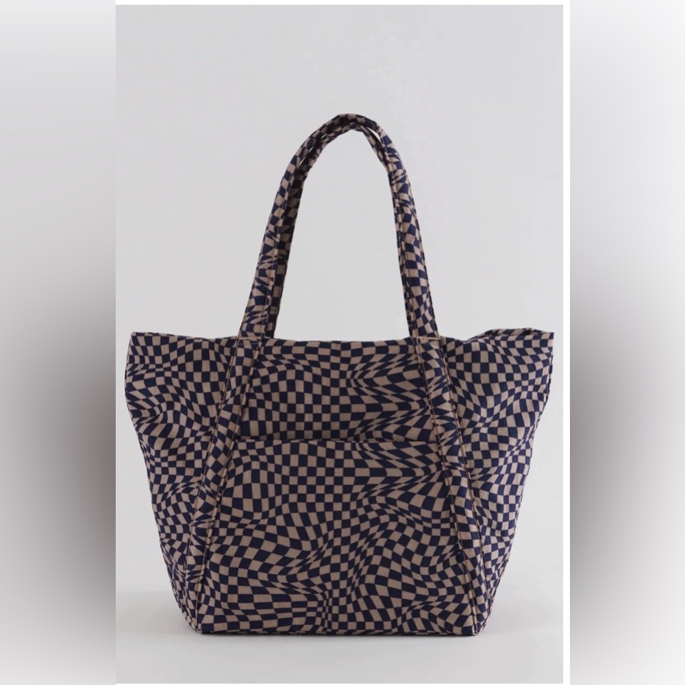 Baggu cloud bag trippy checker
